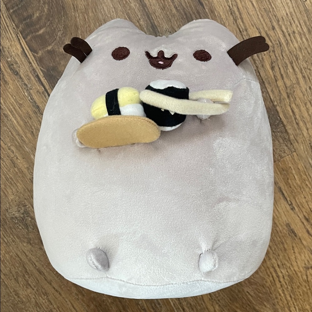 Pushed Plush Toy with Sushi Design